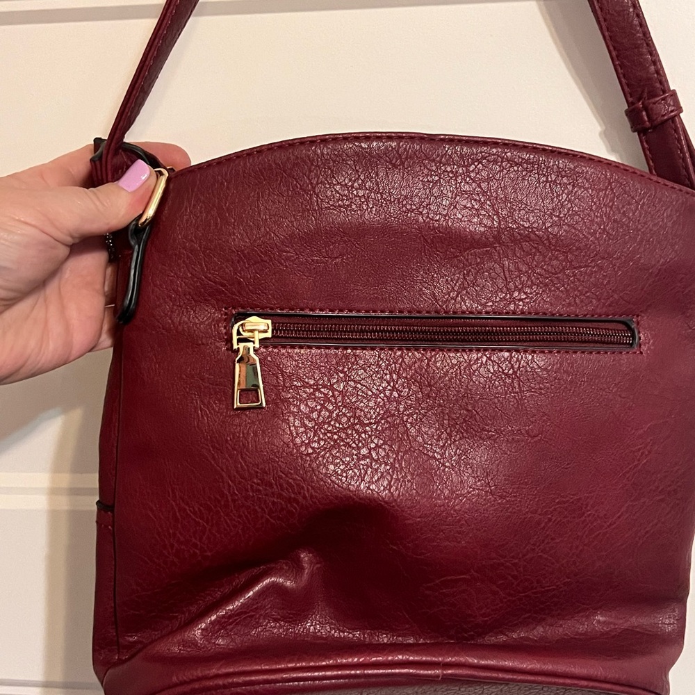 Brand new leather crossbody.